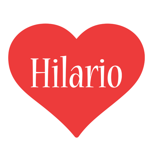 Hilario love logo