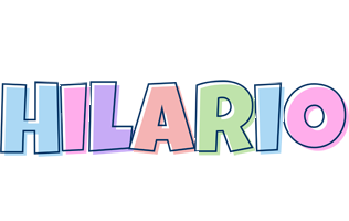 Hilario pastel logo