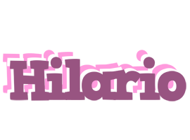 Hilario relaxing logo