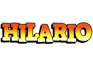 Hilario sunset logo