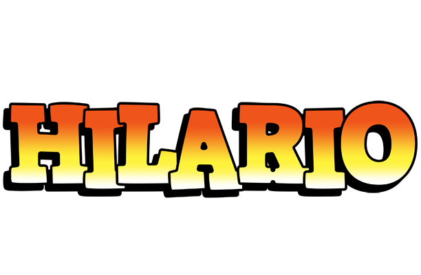 Hilario sunset logo
