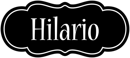 Hilario welcome logo