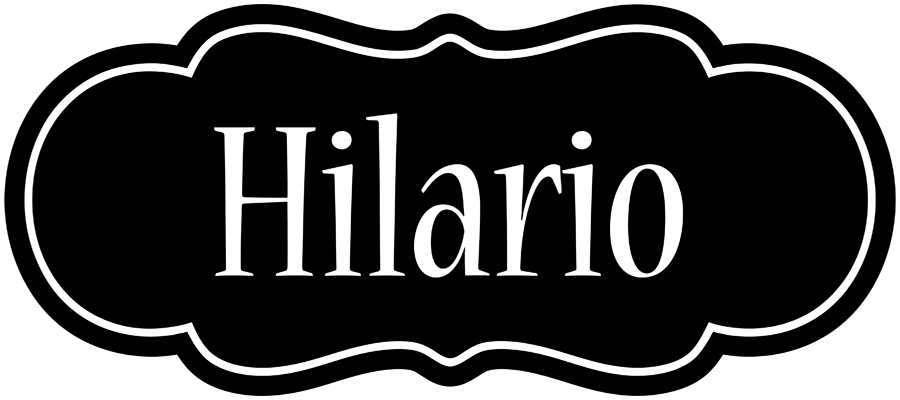 Hilario welcome logo