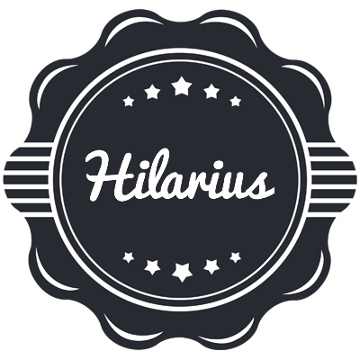 Hilarius badge logo