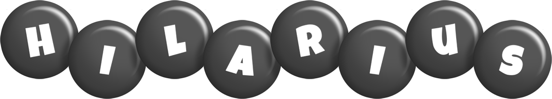 Hilarius candy-black logo