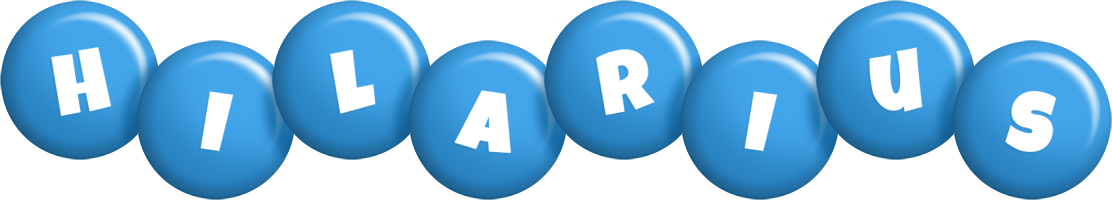 Hilarius candy-blue logo