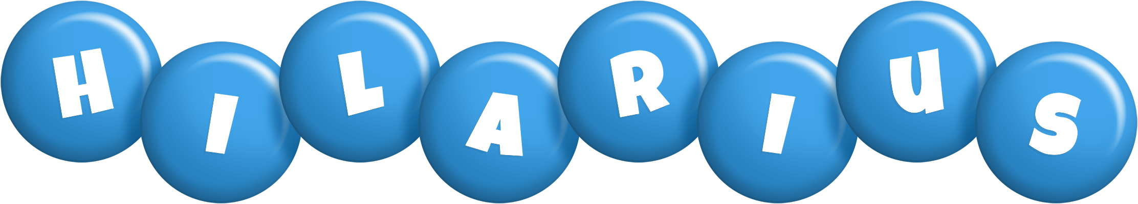 Hilarius candy-blue logo