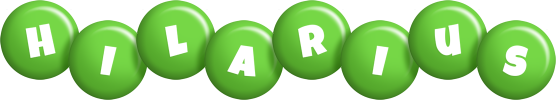 Hilarius candy-green logo