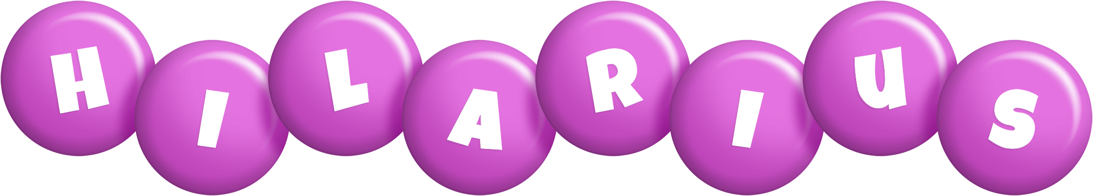 Hilarius candy-purple logo
