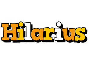 Hilarius cartoon logo