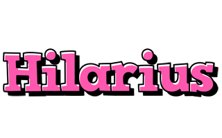 Hilarius girlish logo