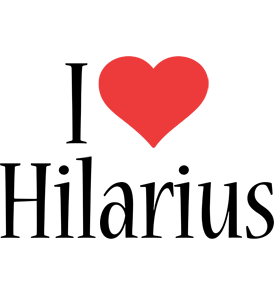 Hilarius i-love logo