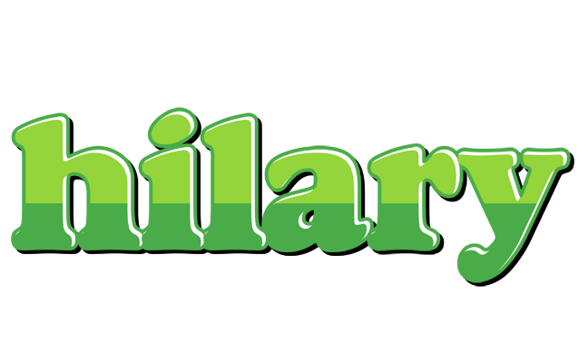 Hilary apple logo