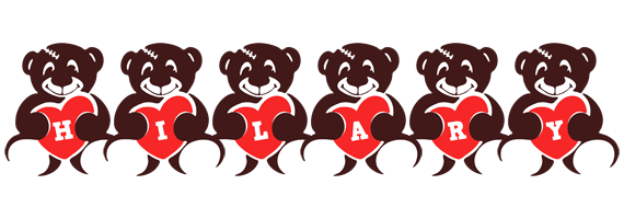 Hilary bear logo