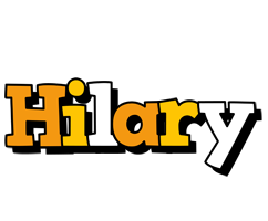 Hilary cartoon logo