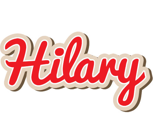 Hilary chocolate logo