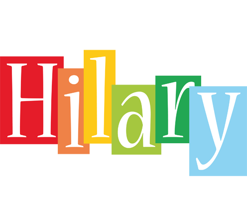 Hilary colors logo