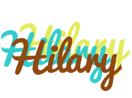 Hilary cupcake logo