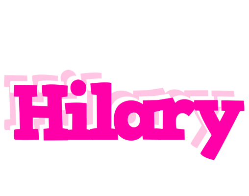 Hilary dancing logo