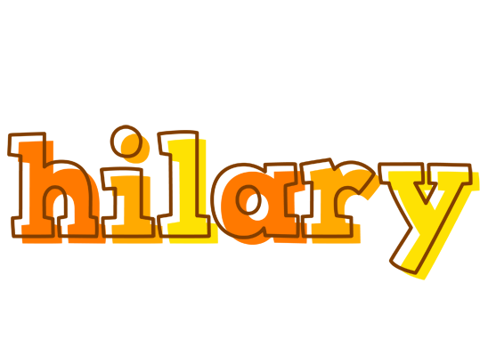 Hilary desert logo