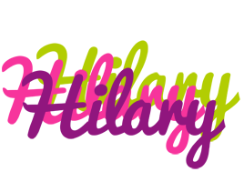 Hilary flowers logo