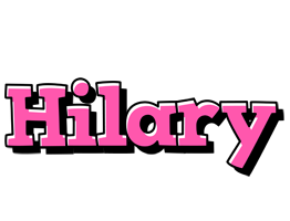 Hilary girlish logo