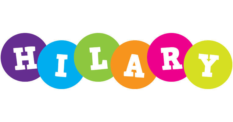 Hilary happy logo