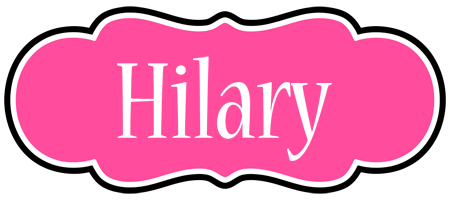 Hilary invitation logo