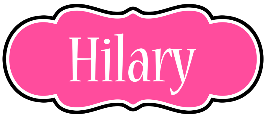 Hilary invitation logo