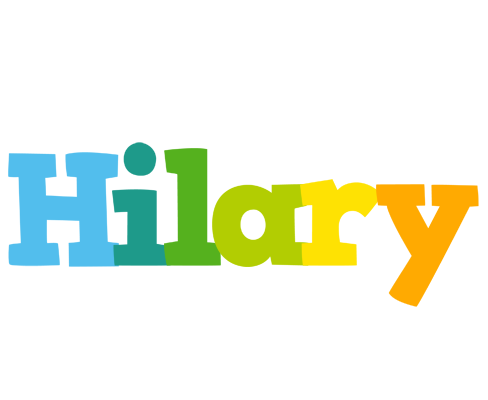 Hilary rainbows logo