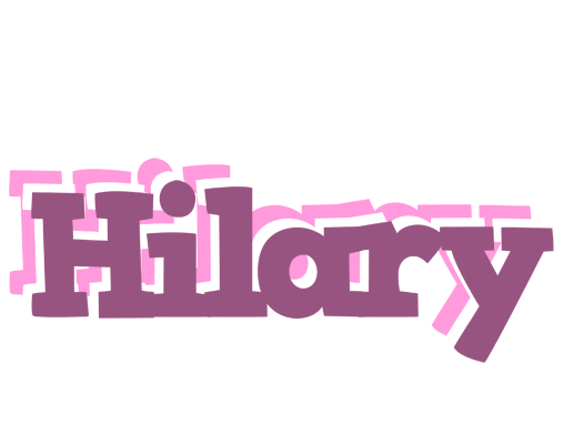 Hilary relaxing logo