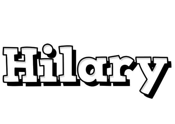 Hilary snowing logo