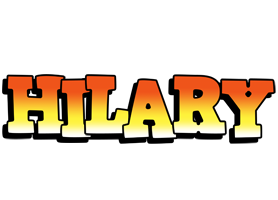 Hilary sunset logo