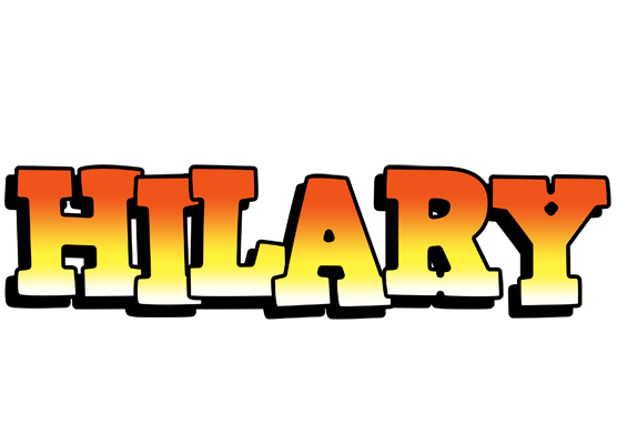 Hilary sunset logo