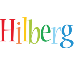 Hilberg birthday logo