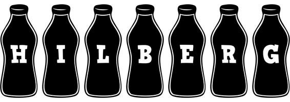 Hilberg bottle logo