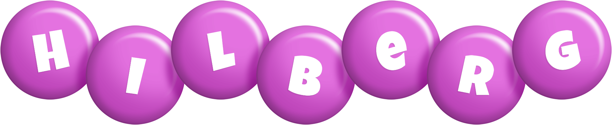 Hilberg candy-purple logo