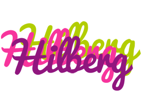 Hilberg flowers logo