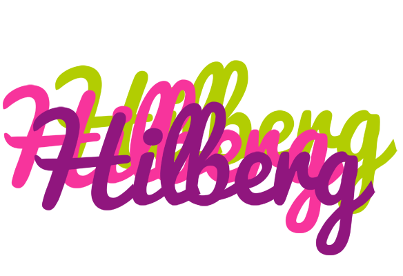 Hilberg flowers logo