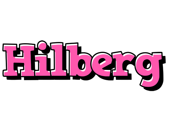 Hilberg girlish logo