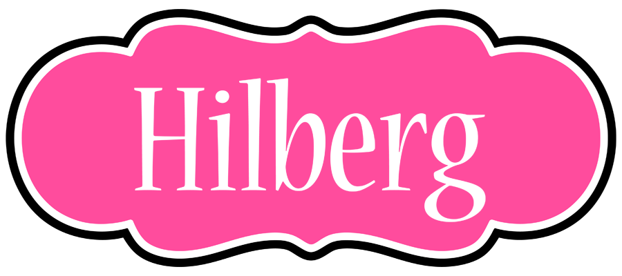 Hilberg invitation logo