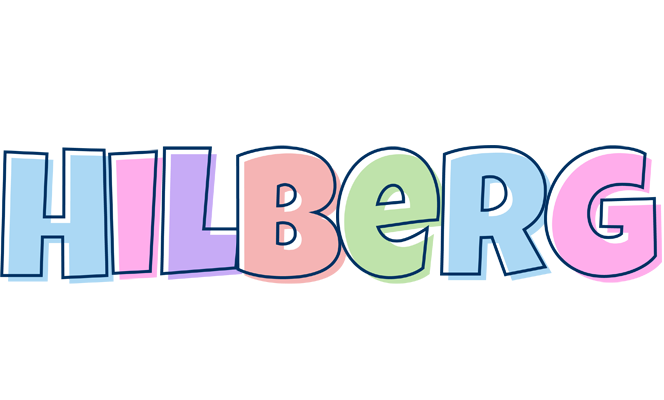 Hilberg pastel logo