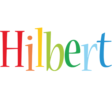 Hilbert birthday logo
