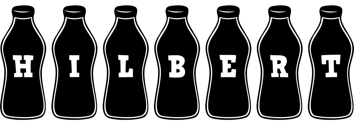 Hilbert bottle logo