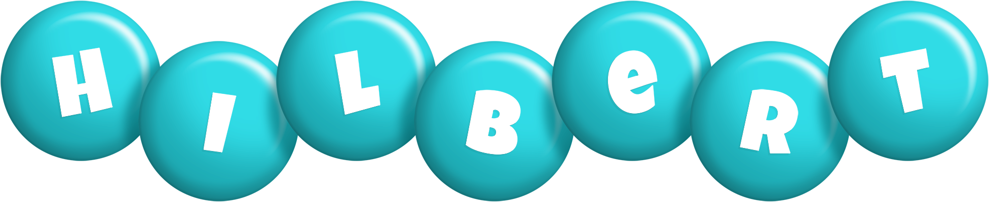 Hilbert candy-azur logo