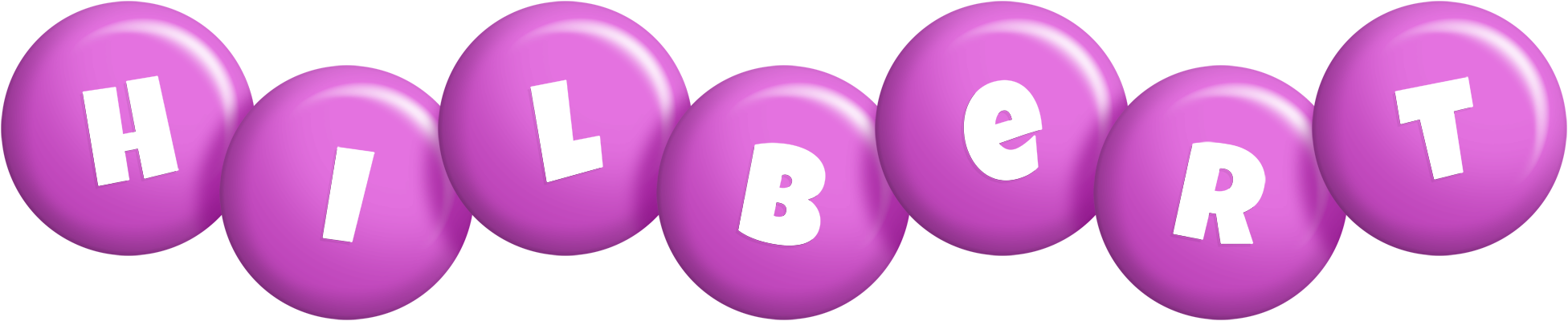 Hilbert candy-purple logo