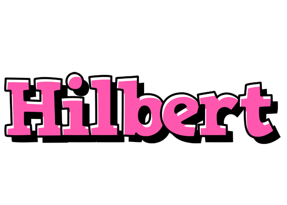 Hilbert girlish logo