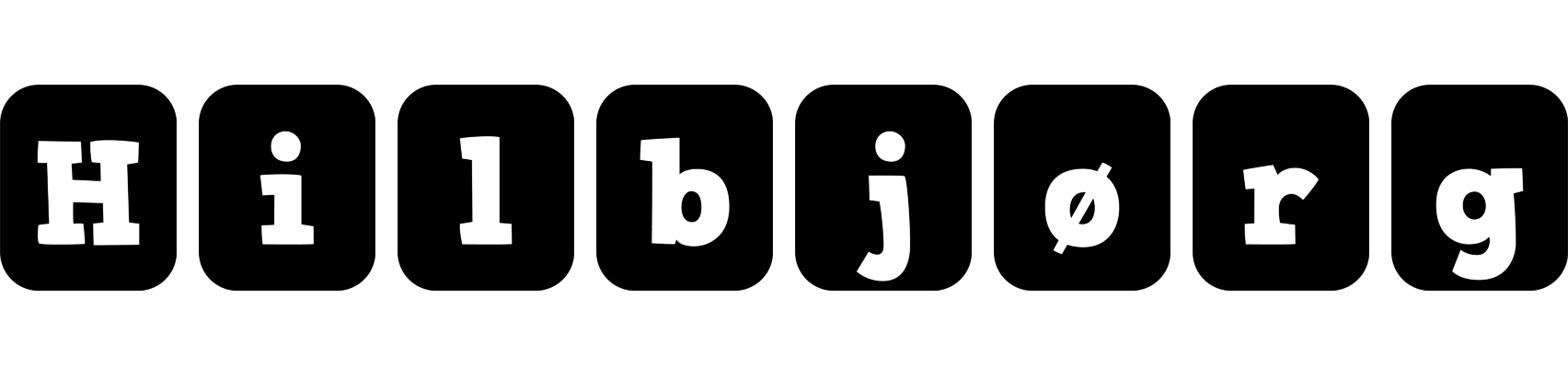 Hilbjørg box logo