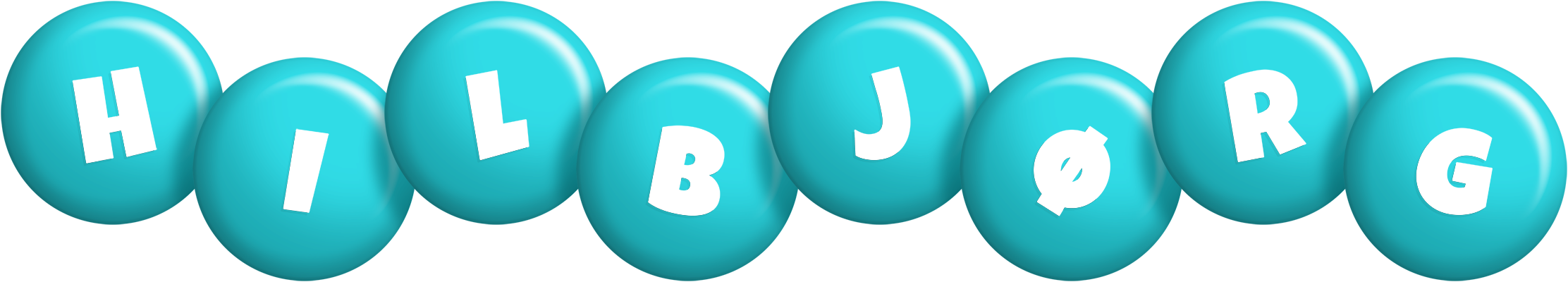 Hilbjørg candy-azur logo