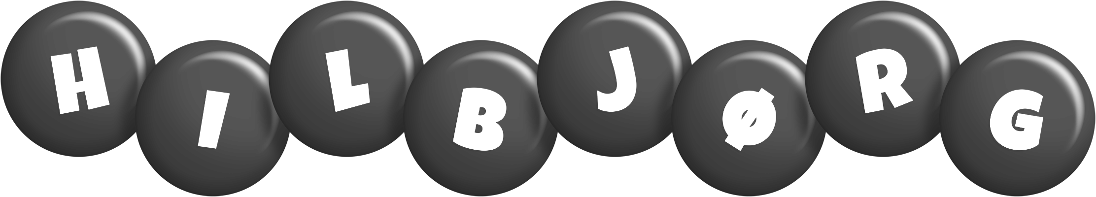 Hilbjørg candy-black logo